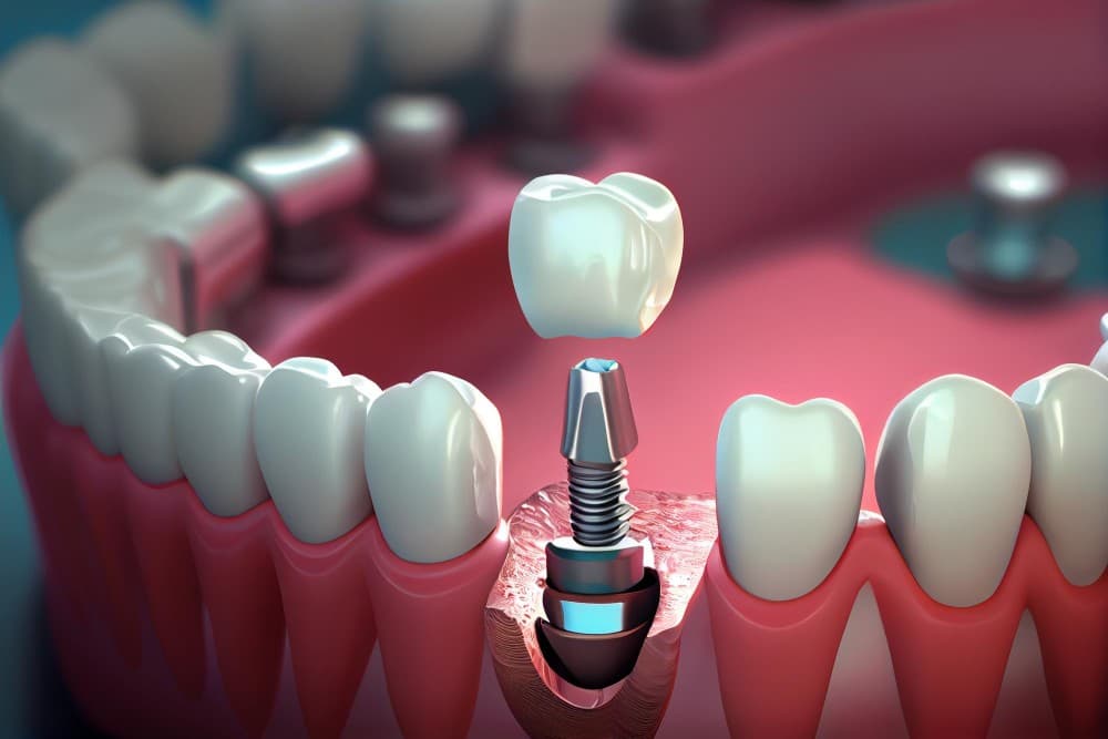 تفاوت ایمپلنت و روکش دندان